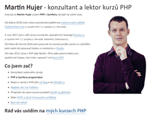 Tablet Screenshot of martinhujer.cz